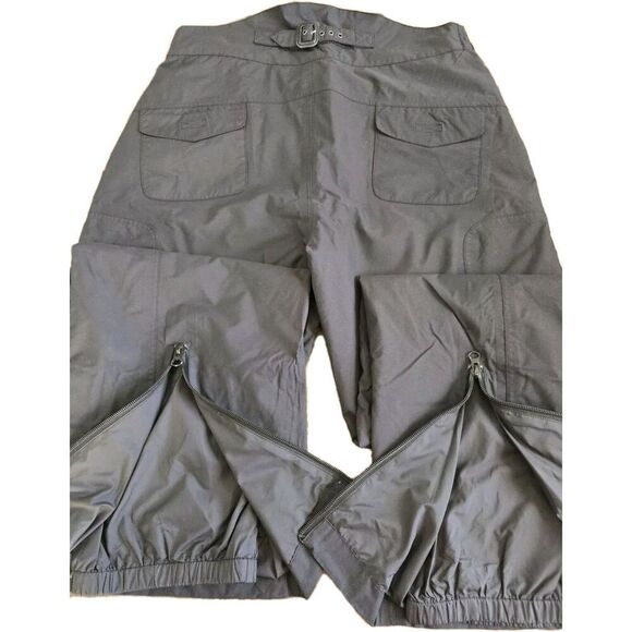 BURBERRY Black Snow Pants Size Large Skiing Ski Snowboarding Designer Men Womens - Picture 15 of 16